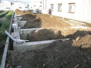 熊澤邸建設中1